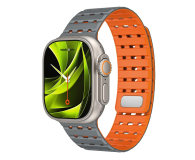 Mobile Origin Magnetic Strapgrey/orange Apple Watch 49mm/46mm/45mm/44mm - 1504103 - zdjęcie 1